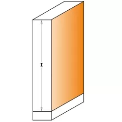 Fresa Per Rifilare Con Cuscinetto In Hw 12,7 Mm Cmt 706.128.11